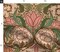 Arts And Crafts Pink Green Hand Drawn Floral Scroll Traditional Heritage Revival Custom Printed Fabric by Spoonflower Various Fabrics by the Yard or Fat Quarter